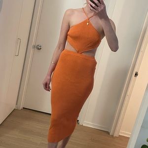 sexy cutout knit dress from beginning boutique